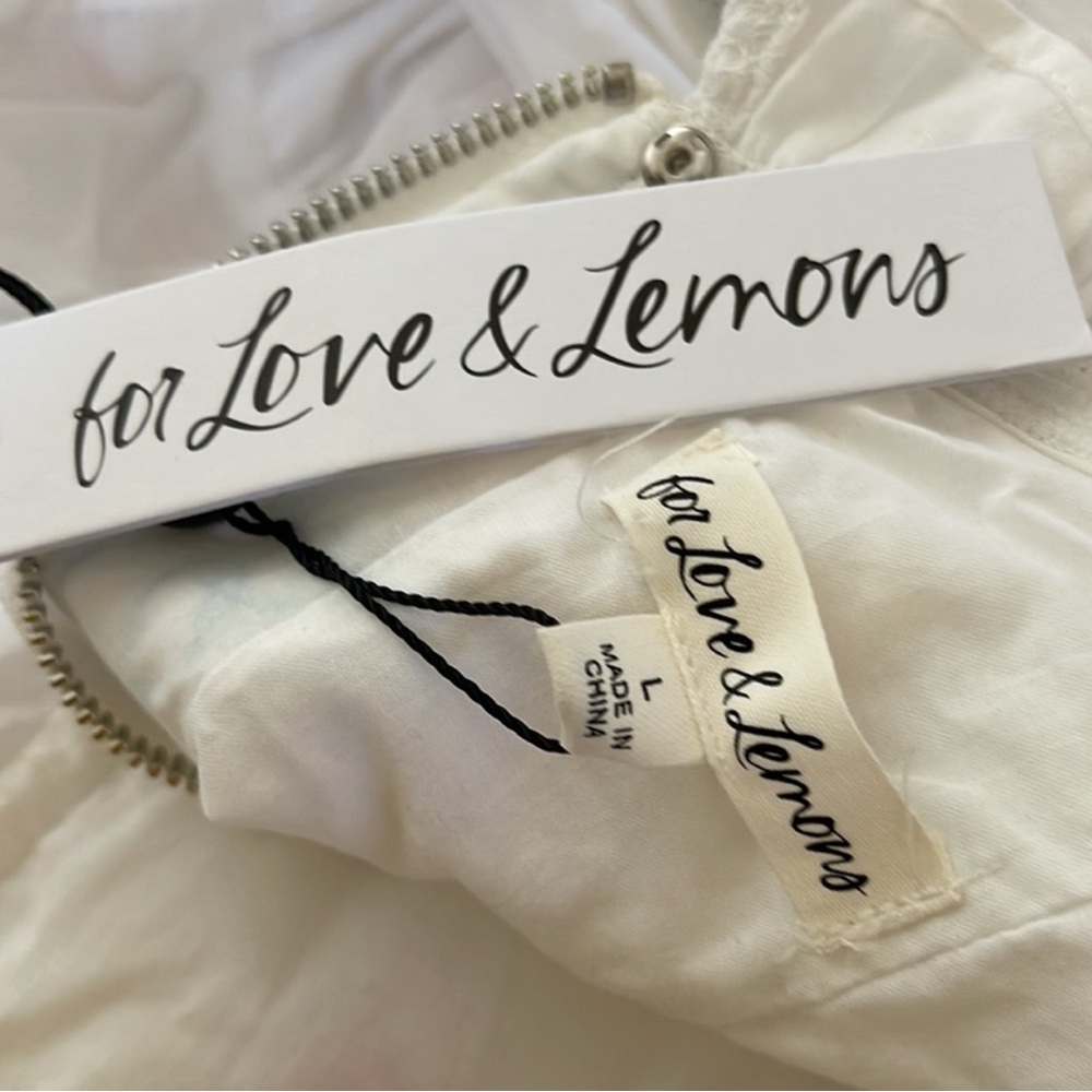 For Love & Lemons Off the Shoulder Dress NWT - Picture 7 of 16